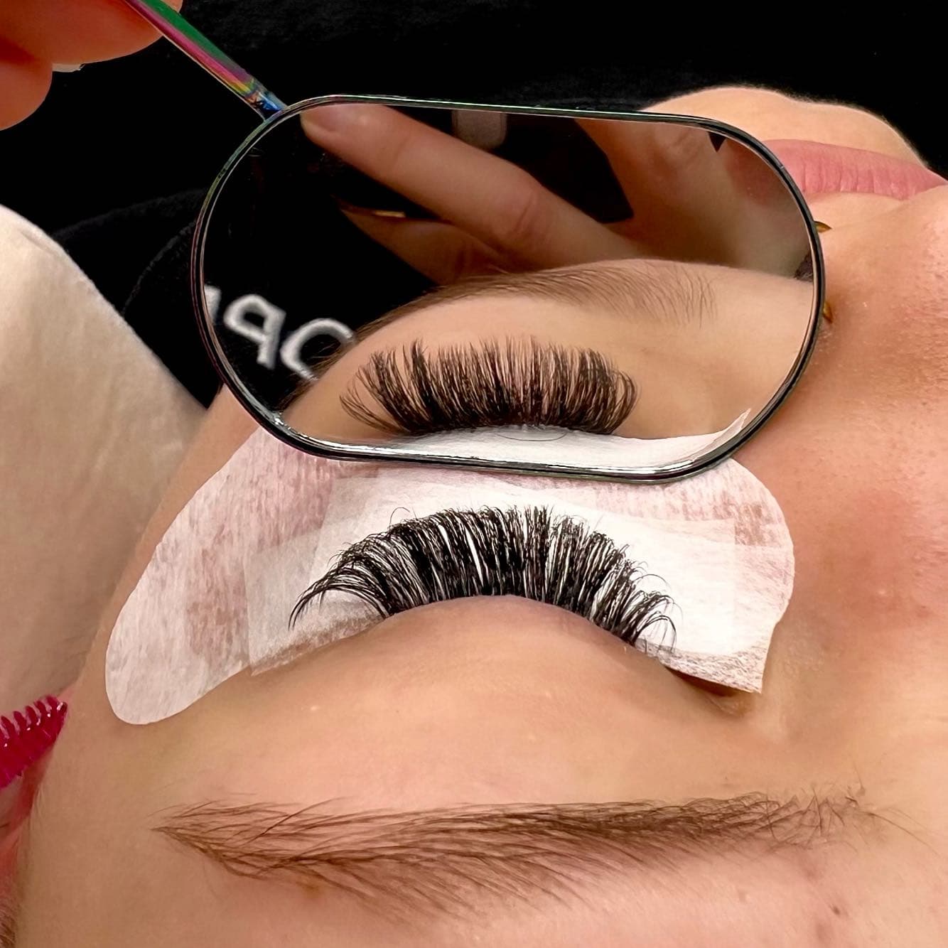 Natural glam lash extensions by TN Lashes & Beauty